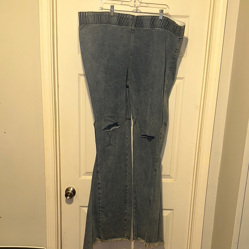 L&B Classic Blue Flare Jeans